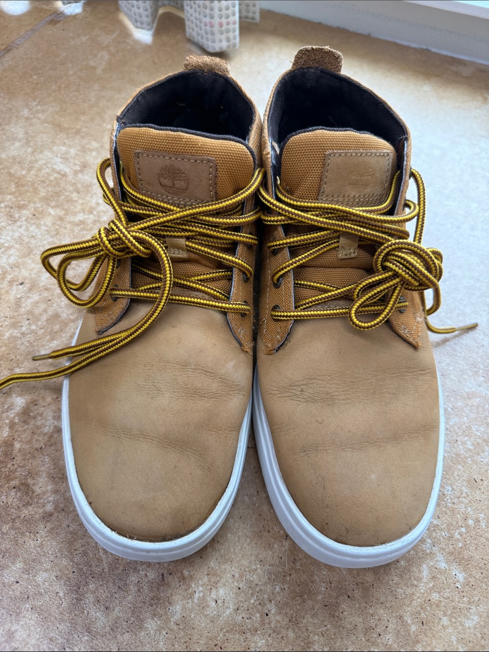 Timberland Wheat/Tan Nubuck Casual Sneakers